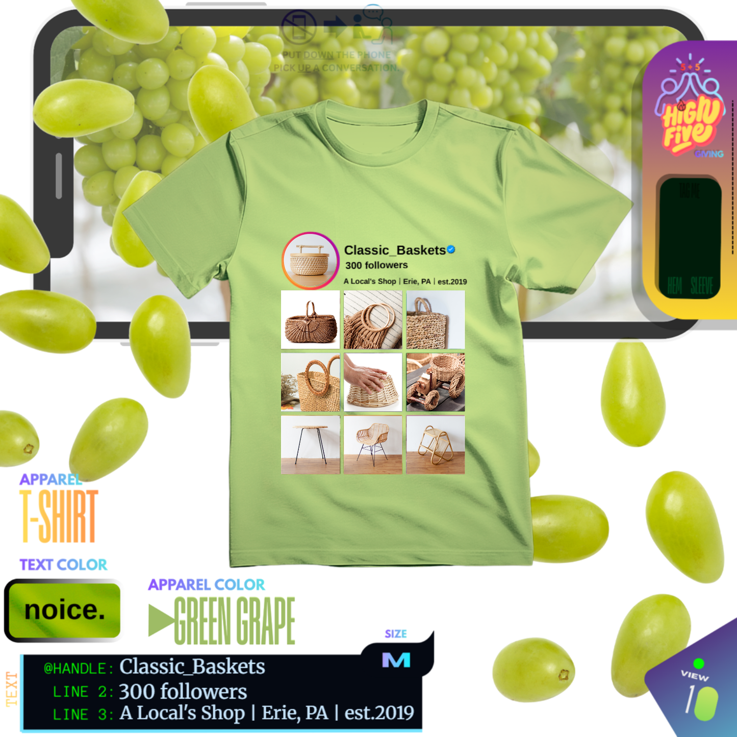 PROJECT #001: SOCIAL FEED 🍔 APPAREL T-SHIRT