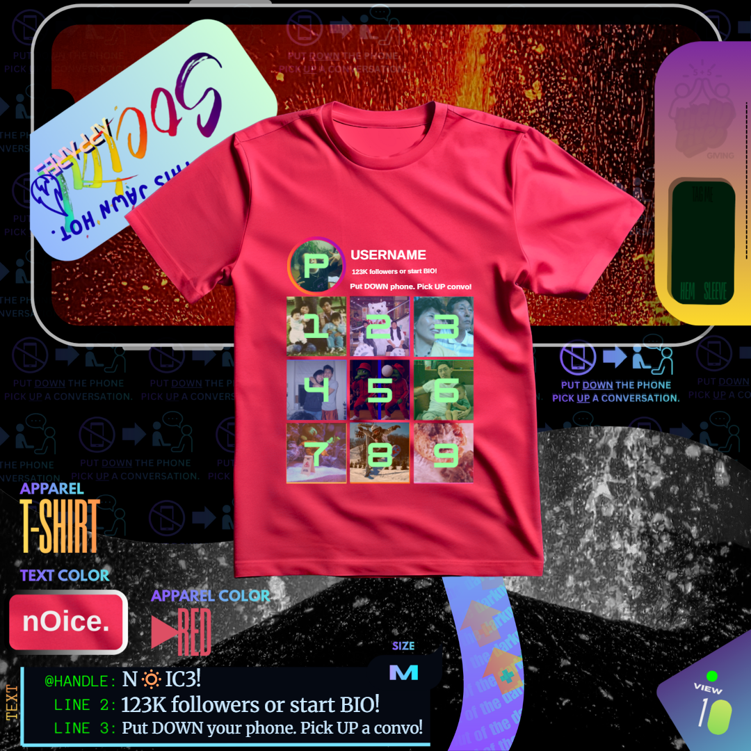 [ISSUE #001] NOIC3! (CUSTOMIZE👈🏼 TO START🔅)